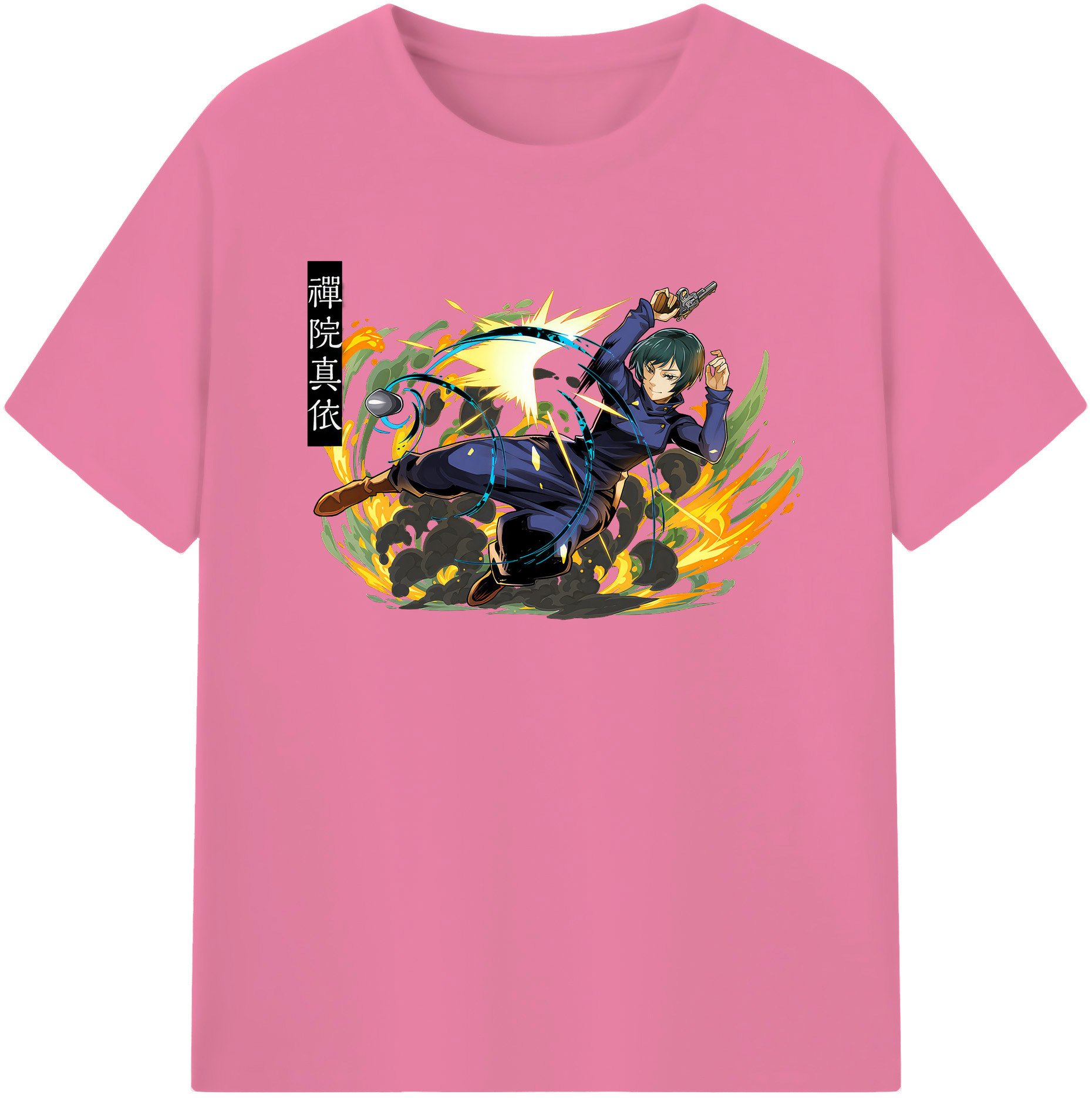 （画像用） 呪術廻戦 Jujutsu Kaisen 綿100％半袖Tシャツ（フロントプリント）